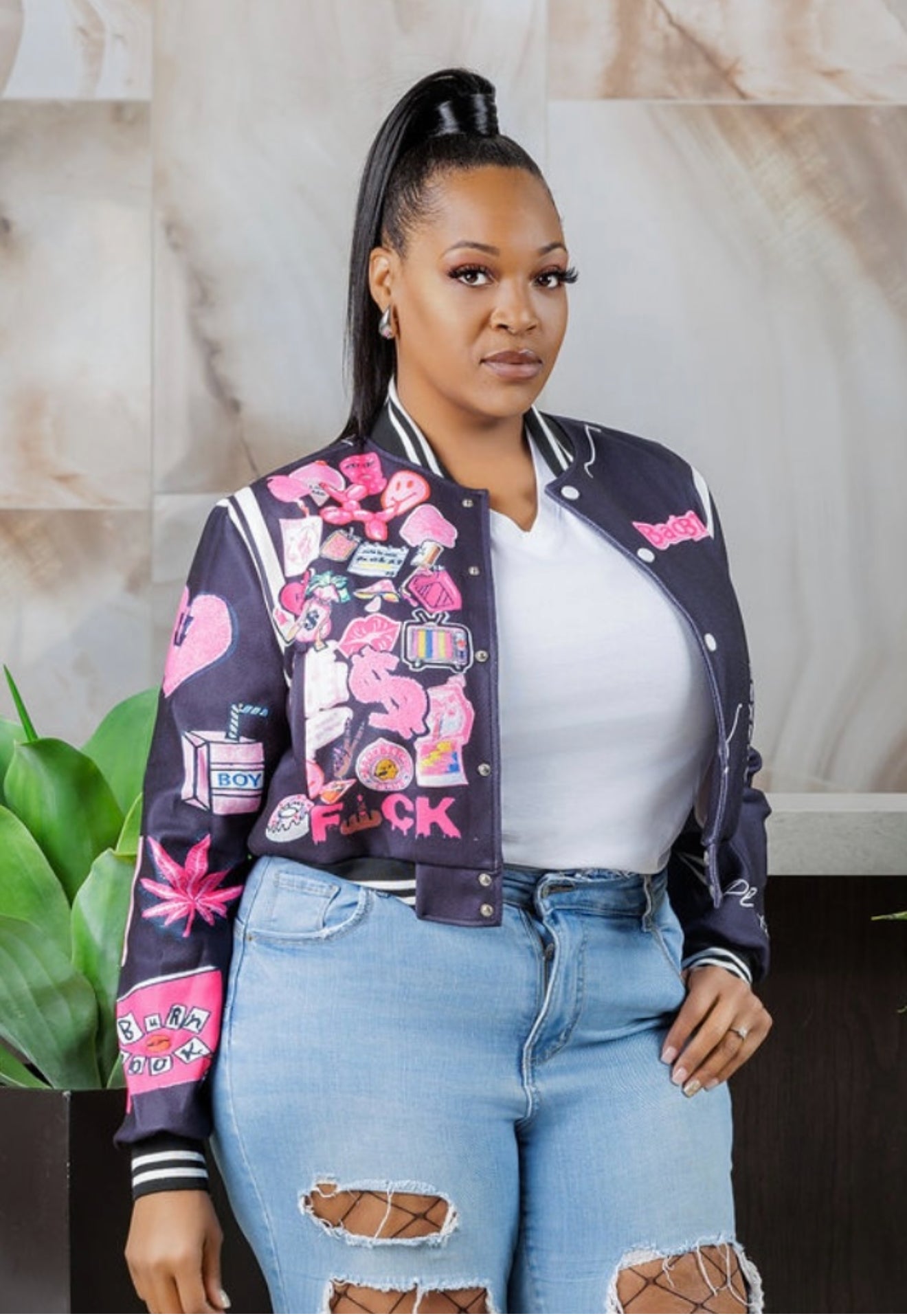 Bad Habits (Bomber Jacket)